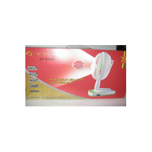 Portable Led Light With Mini Fan