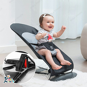 Baby Bouncer For Playing, Sleeping & Relxation Black