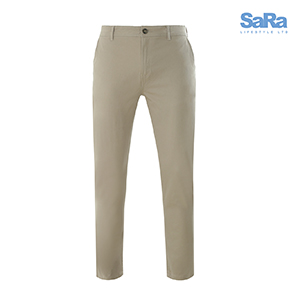 SaRa Men's  Chino Pant (2016NA-Natural)