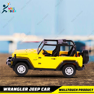 Remote Controlled (Rc) Rechargeable Wrangler Model  Jeep Toy Car