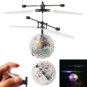 Magic Hand Sensored rechargeable Helicopter LED Flying Ball With Flashing Light