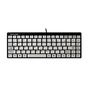 DELUX DLK-1102 Compact Super slim design USB Keyboard