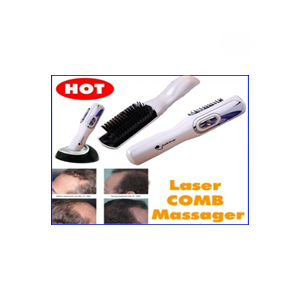 Laser hair comb