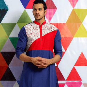 Regular Fit Long Panjabi for Men