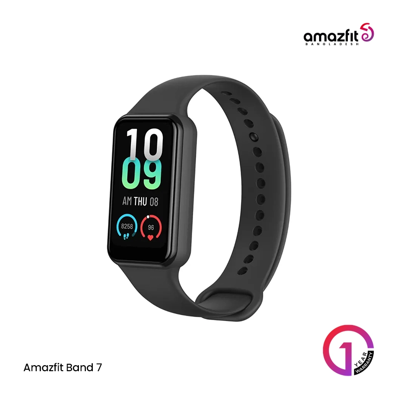 Amazfit Band 7 Smart fitness tracker with spO2 - Black