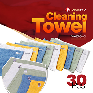 30 Pc's Assorted Soft Cleaning Towel