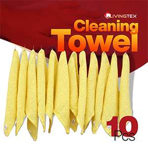10 Pc's Soft Cleaning Towel