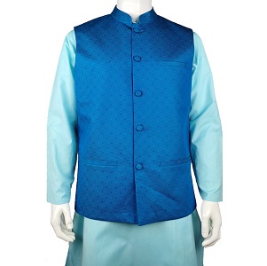 Turquoise Cotton Coaty