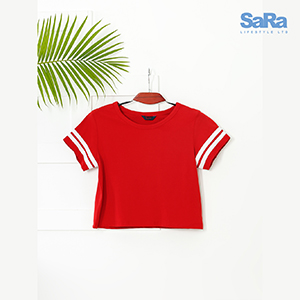 SaRa Ladies T-Shirt (WKTSR6-RED )