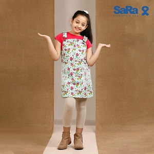 SaRa Girls Dungaree