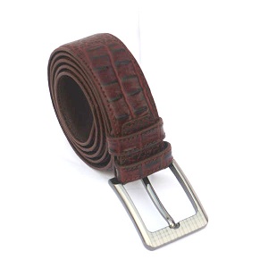 Original Coco Chocolate Leather Belt for Men