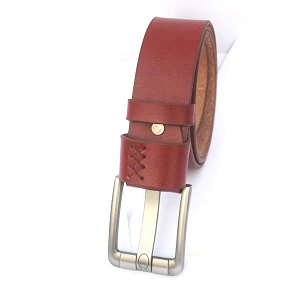 One Part Leather Belt for Men