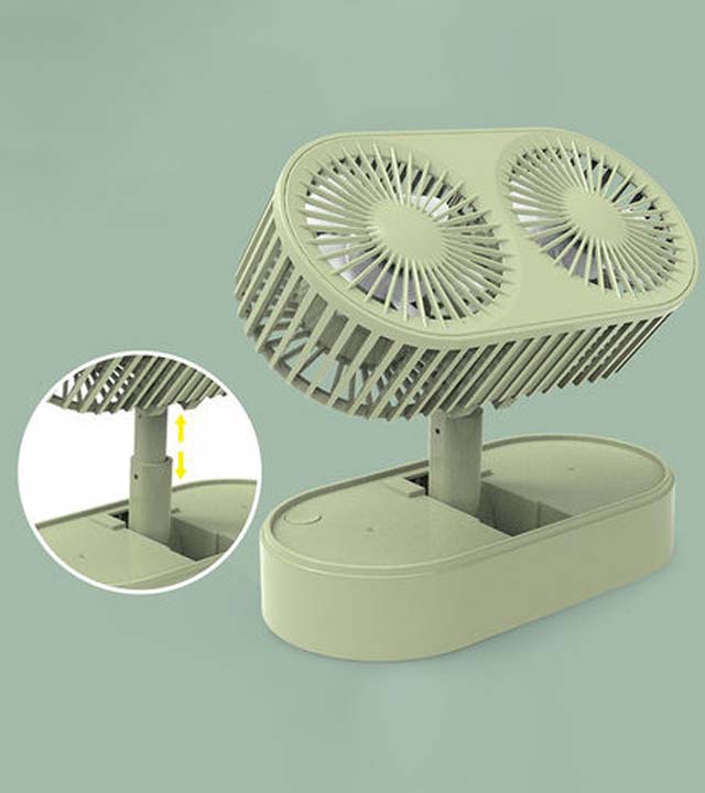 FOLDING TABLE TOP FAN