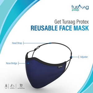 Turaag ProteX Antiviral High Performance Face Mask.