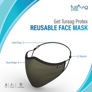 Turaag ProteX Antiviral High Performance Face Mask.